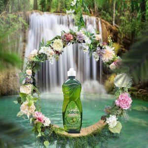 Nước làm bóng hữu cơ Satos 500ml giúp làm bóng bát đĩa, đồ thủy tinh, inox