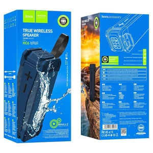 Loa Bluetooth Hoco HC6 Chống Nước Hát Siêu Hay Nghe 6 Giờ chống nước kiểu dáng thể thao pin 4000mAh hỗ trợ FM thẻ TF.