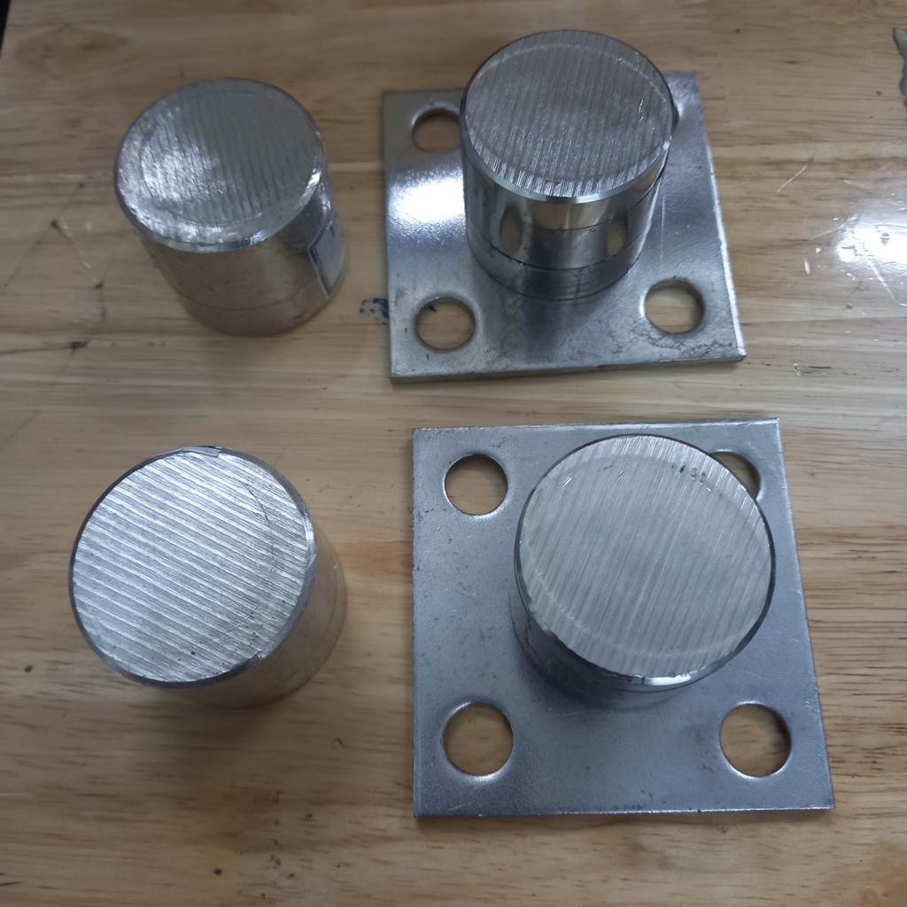 Bộ bản lề cối Inox xịn - Dùng cho cửa cổng 2 cánh, 1 cánh - Chịu lực 400kg - Giao nhanh