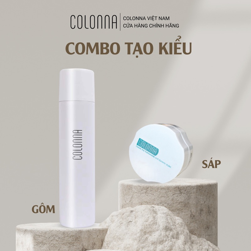 [Gôm chính hãng] Gôm Tạo Kiểu Colonna - giữ nếp tạo kiểu theo ý muốn