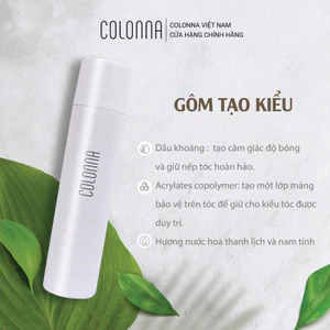 Gôm Tạo Kiểu Colonna - giữ nếp tạo kiểu theo ý muốn