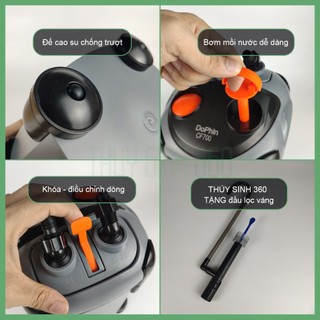 BH 12 Tháng - Lọc Thùng Dophin CF 700, CF 800, CF 1200, CF1400 - Tặng Lọc Váng