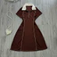 Đầm Kiểu Polo Bigsize Nữ Tay Ngắn,Đầm Thời Trang Big Size Dáng Xòe Chất Vải Mềm Mịn Mặc Mát G93