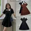Đầm Kiểu Polo Bigsize Nữ Tay Ngắn,Đầm Thời Trang Big Size Dáng Xòe Chất Vải Mềm Mịn Mặc Mát G93