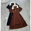 Đầm Kiểu Polo Bigsize Nữ Tay Ngắn,Đầm Thời Trang Big Size Dáng Xòe Chất Vải Mềm Mịn Mặc Mát G93