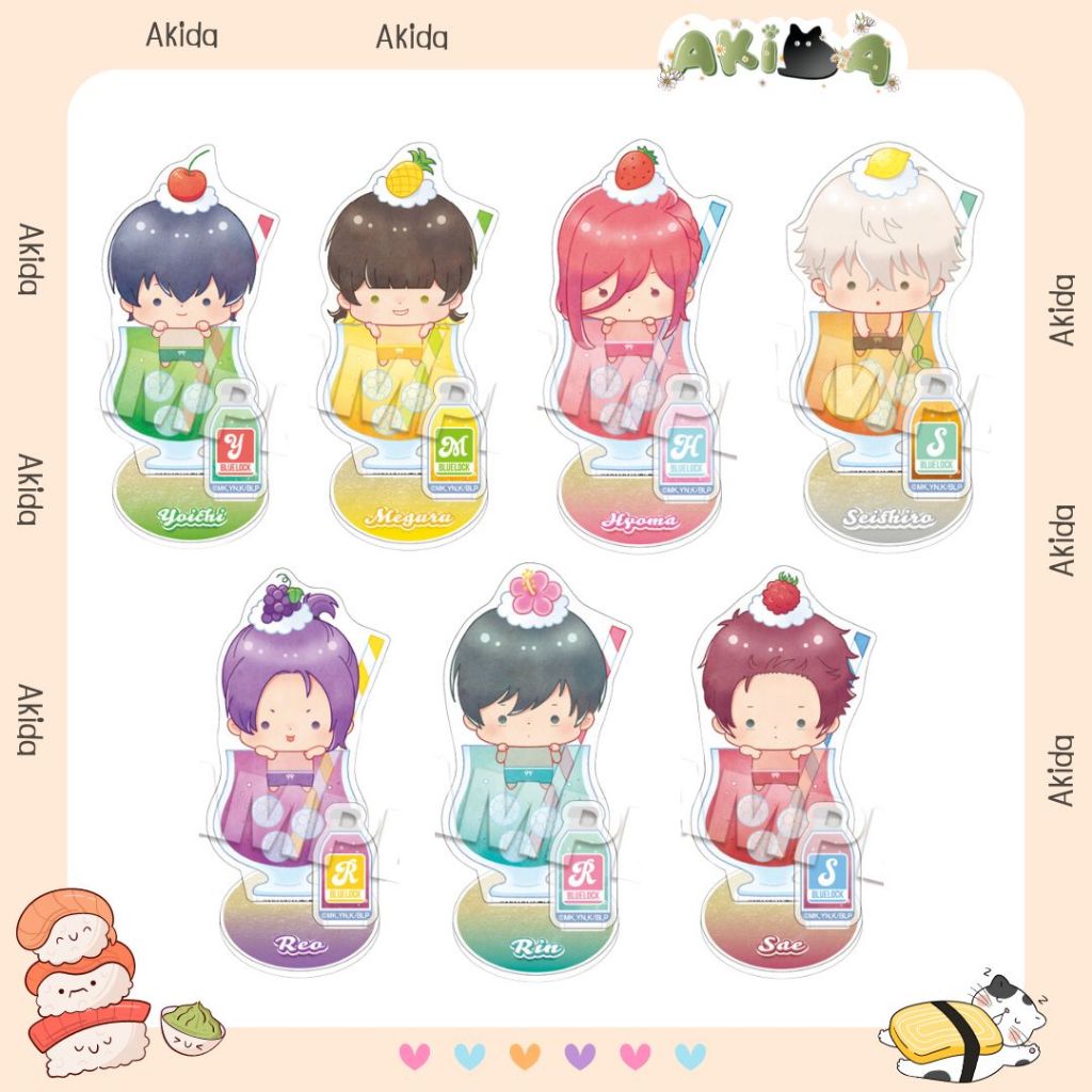 [akida] standee / mô hình tượng tĩnh - Standee mini juice ver ...