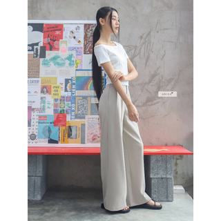 Quần tây suông trơn dài ống rộng nữ MAXINE nhiennhienvintage NQT00002