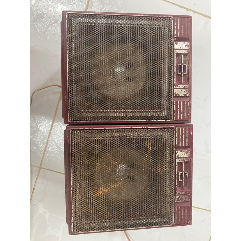 cặp loa đài JVC PC 47 màu đỏ hoạt động đã xác nhận | Shopee Việt Nam