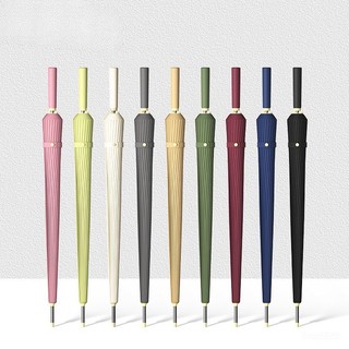 Dù Golf Cao Cấp 24 Nan Chống Gió Chống Lật | Ô Golf Tự Động Chống UV Cán Thẳng Che 2-3 Người 130cm