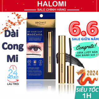 Mascara Browit Nongchat Thái Làm Dày Dài Mi Chuyên Dụng Cho Makeup