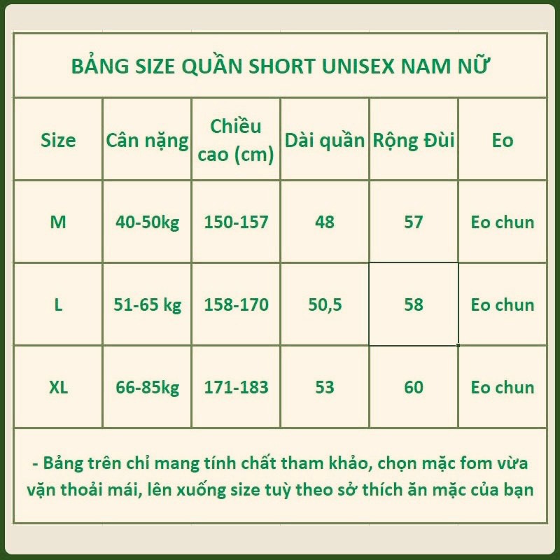 Ảnh Quần Short NAD Unisex - Quần Đùi Nam Nữ Phối Cúc Bấm Cực Chất 2