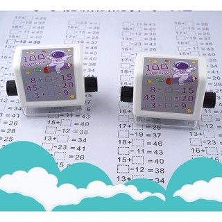 Con lăn phép Tính 2 in 1 Cộng Trừ Nhân Chia mini đơn giản ngẫu nhiên cho bé