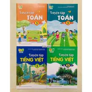 Sách - Luyện tập Toán Tiếng Việt lớp 5 - tập 1 + 2 (Kết Nối)