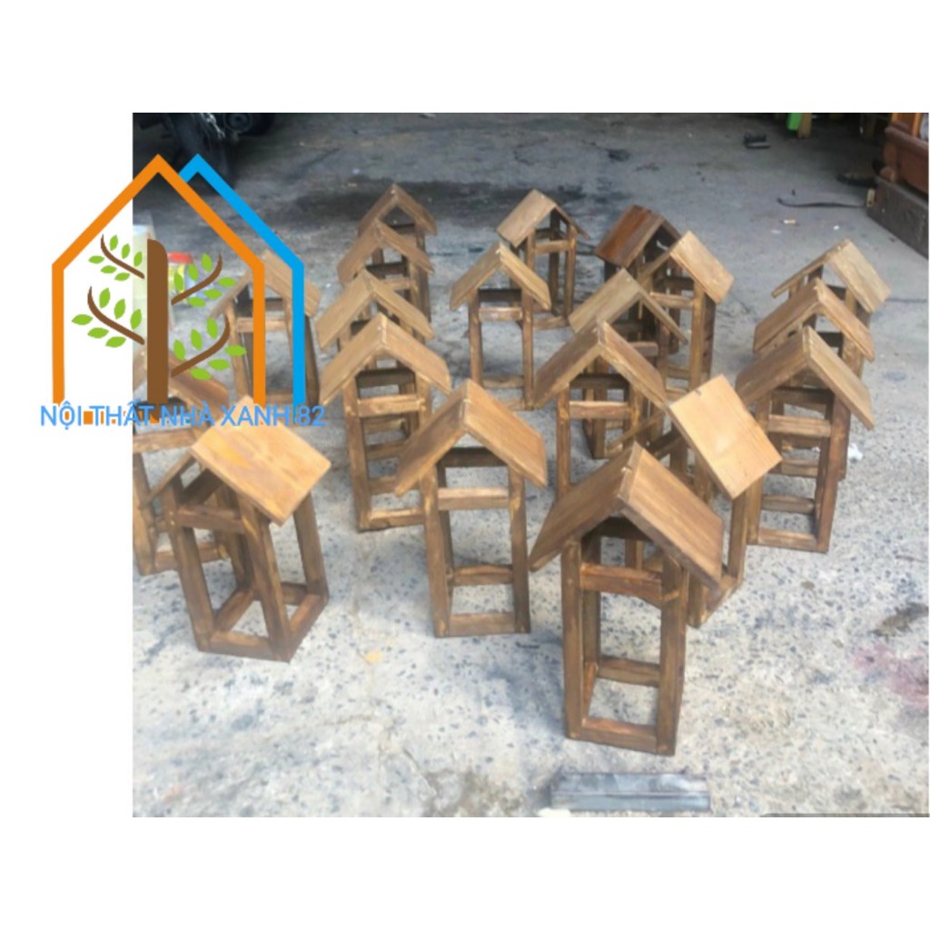 Kệ Đèn Treo Derco Gỗ Thông,Kệ Gỗ Để Bàn Trang Trí