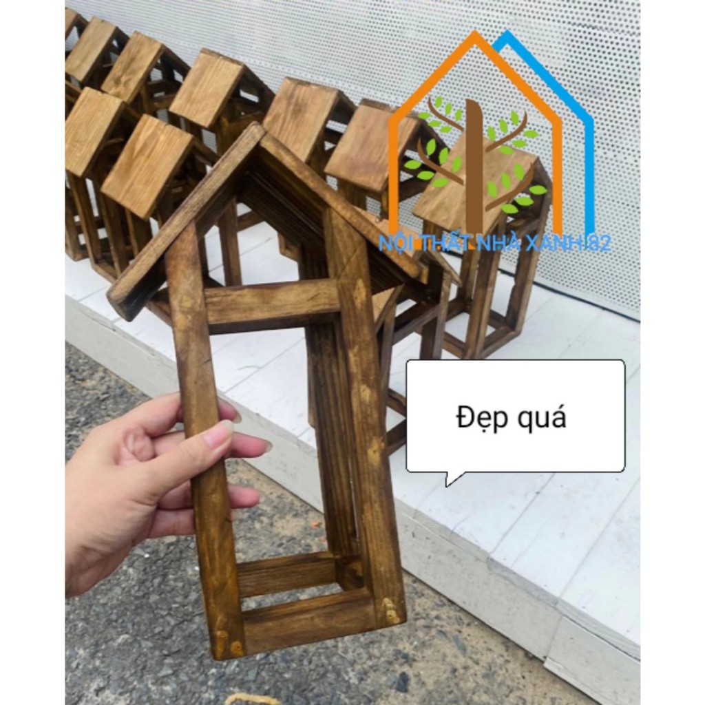 Kệ Đèn Treo Derco Gỗ Thông,Kệ Gỗ Để Bàn Trang Trí