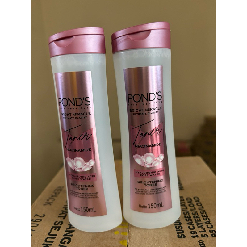 Nước hoa hồng se khít lỗ chân lông POND'S White Beauty 150ml