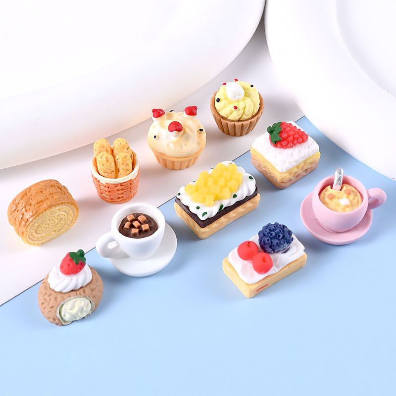 CHARM BÁNH NGỌT COFFEE XINH XẮN TRANG TRÍ DIY