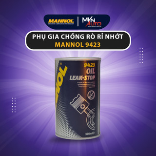 Phụ Gia Chống Rỉ Nhớt Động Cơ, Phục Hồi Phốt, Joint Cao Su MANNOL Oil Leak-Stop 9423 – 300ML