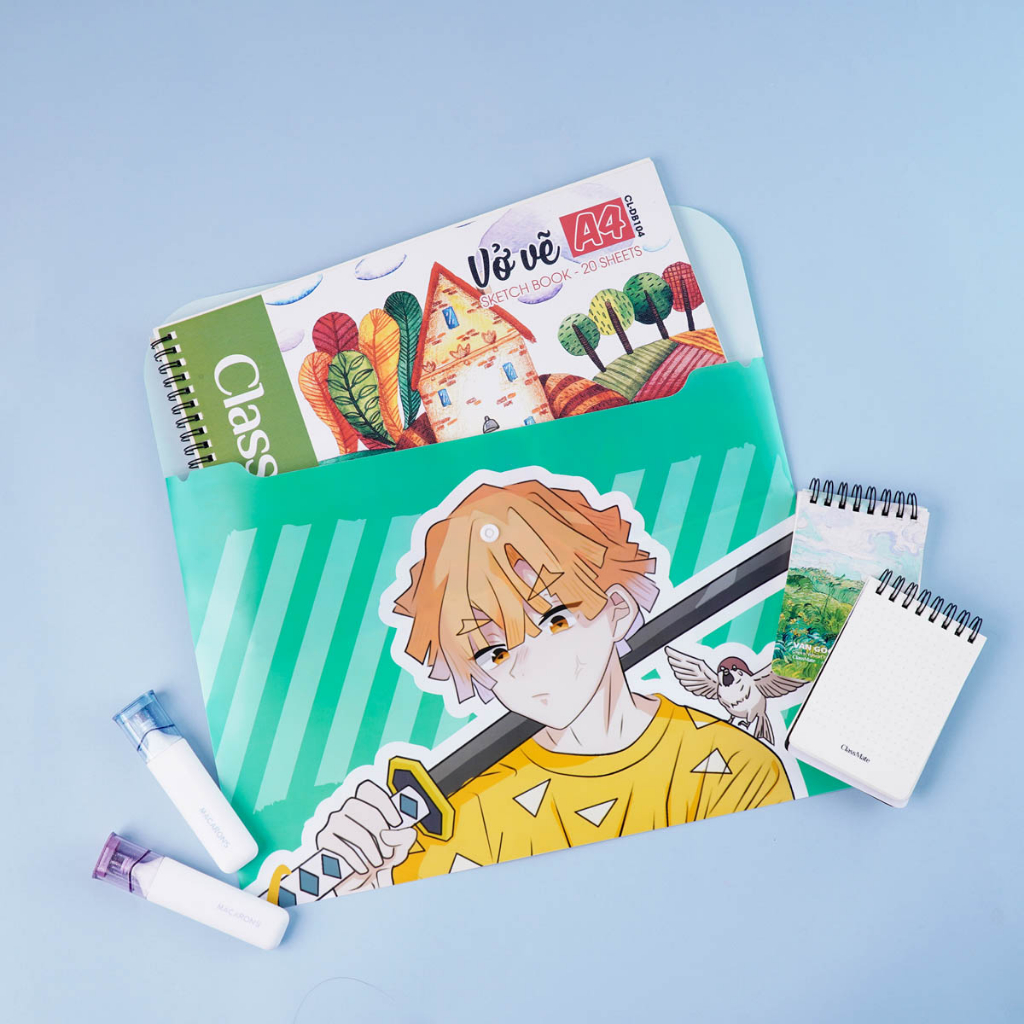 Túi Đựng Tài Liệu Clear Bag CLASSMATE Thiết Kế Zodiac, Cúc Bấm Tiện Lợi, Chất Liệu Nhựa Cao Cấp CBF03 (360x260mm)