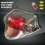Đèn hậu Sirius hiệu ứng Audi Stop F1 cao cấp đế đúc đen