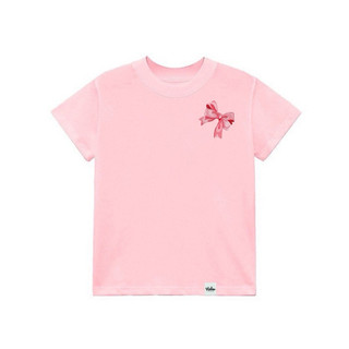 Áo thun Babytee in hình Nơ giả thêu 2 mặt chất Cotton Premium