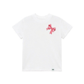 Áo thun Babytee in hình Nơ giả thêu 2 mặt chất Cotton Premium