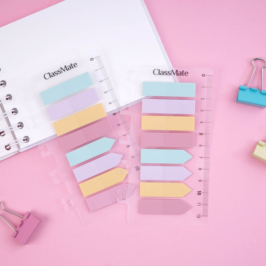 Giấy Note Đánh Dấu Trang CLASSMATE Stick Memo Macarons, Dùng Để Ghi Chú, Trang Trí Sổ Vở, Cài Được Vào Sổ CL-SN024