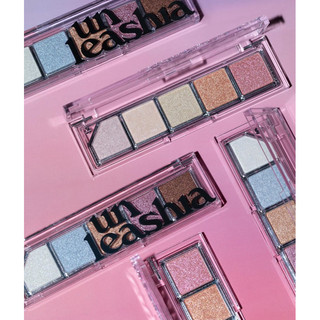 [Unleashia] Bảng Phấn Highlight Unleashia Cho Mắt Và Mặt UNLEASHIA Mood Shower Face Palette 4g