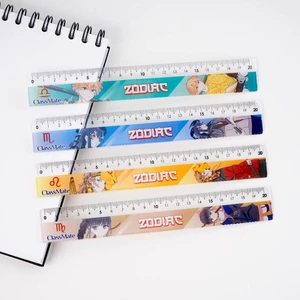 Thước Kẻ Học Sinh Classmate Thước Đo Thiết Kế Cung Hoàng Đạo, Thước Kẻ Nhựa Thẳng 20cm Có Vạch In Rõ Nét CL-RL206