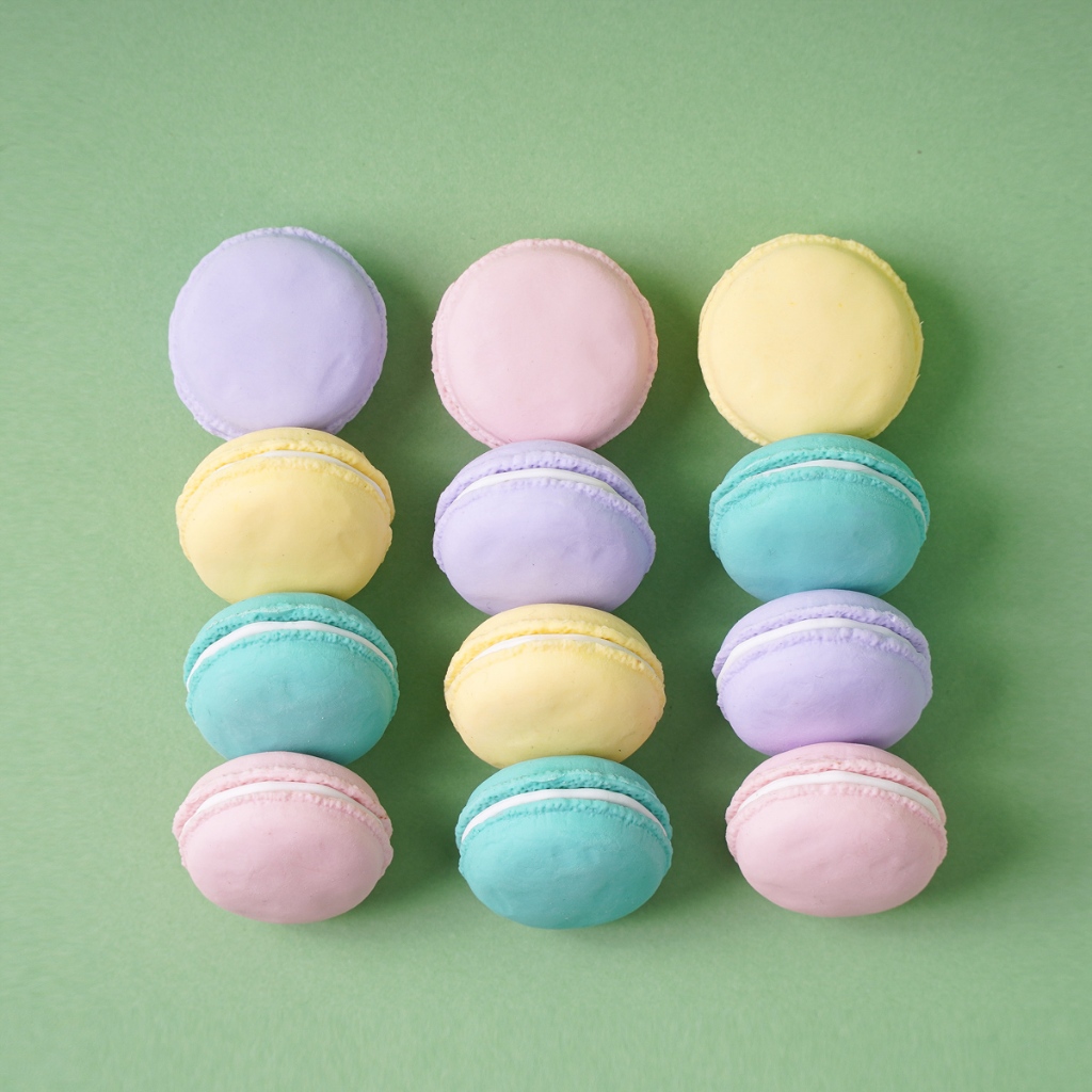 Bộ 2 Gôm Tẩy Nano CLASSMATE Thiết Kế Bánh Macarons Làm Sạch Vết Chì Một Cách Nhanh Chóng Dễ Dàng An Toàn Cho Bé CL-ER607