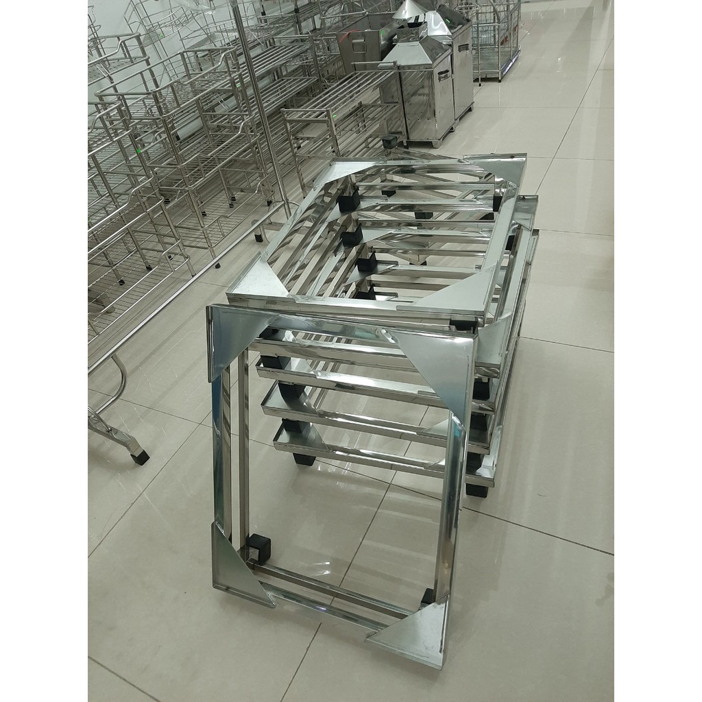 Chân tủ lạnh máy giặt inox liền khối đồng giá kích thước tối đa 60x60cm, kích thước khác vui lòng nhắn tin cho shop