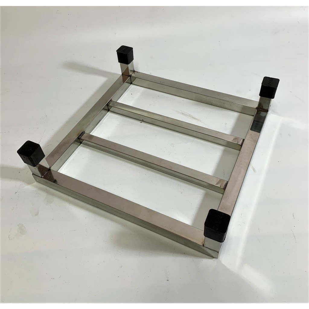 Chân đế để chậu cây cảnh, giá đỡ chậu cây cảnh inox không gỉ, kệ inox chân cố định, giá đỡ đa năng tiện ích