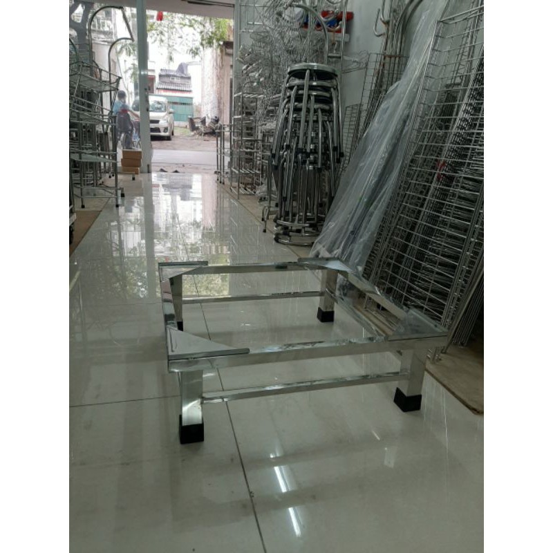 Chân tủ lạnh máy giặt inox liền khối đồng giá kích thước tối đa 60x60cm, kích thước khác vui lòng nhắn tin cho shop