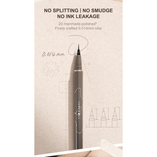 [Y228] Bút kẻ mắt nước JUDYDOLL Slim liquid eyeliner - Siêu mảnh - Chống nước - Lâu trôi - Không lem