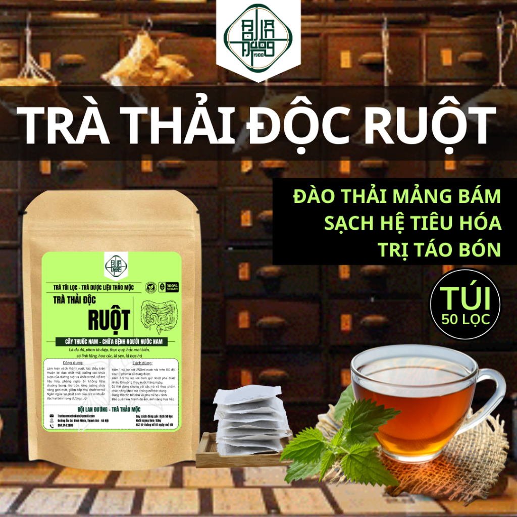 Trà Thải Độc Ruột Nature Tea Bội Lan Đường,Sạch Đường Ruột, Giảm Táo ...