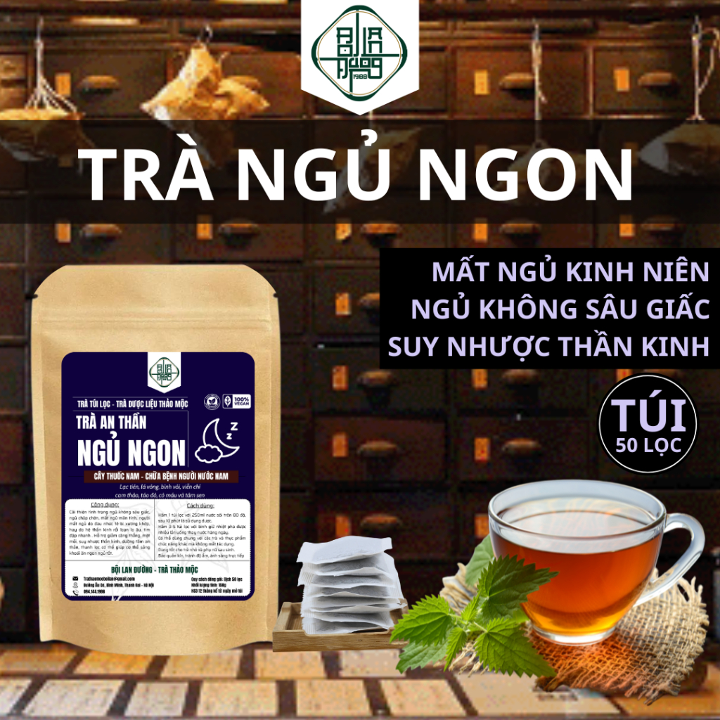 Trà Lọc Bội Lan Tâm Sen - Hình ảnh thực tế