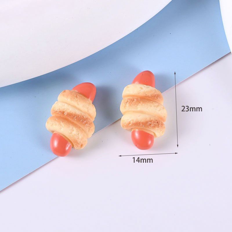 CHARM PIZZA HOTDOG ĐỘC ĐÁO TRANG TRÍ PHỤ KIỆN LÀ SIÊU XINH