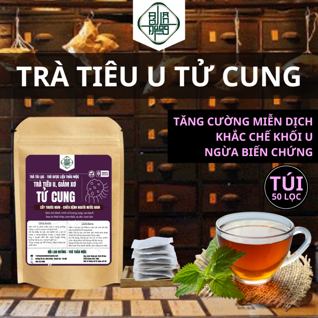 Trà Thảo Mộc Bội Lan - Hỗ Trợ Sức Khỏe Tử Cung - Hình ảnh thực tế