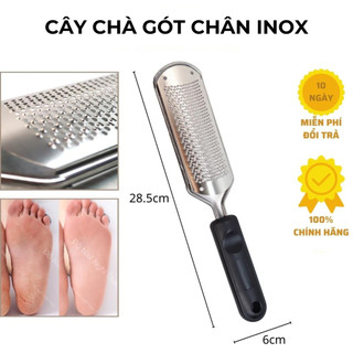 Cây Chà Gót Chân Inox 304 - Dụng Cụ Chà Gót Loại Mới Bén Hiệu Quả Cho Vùng Da Bị Chai Sần (có thể thay mặt chà) 88800