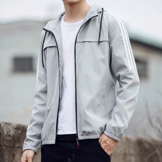 Áo Khoác Dù UNISEX 2 Lớp Có Lót Lưới Phối Viền 3 Sọc Thể Thao BASIC Cực Đẹp
