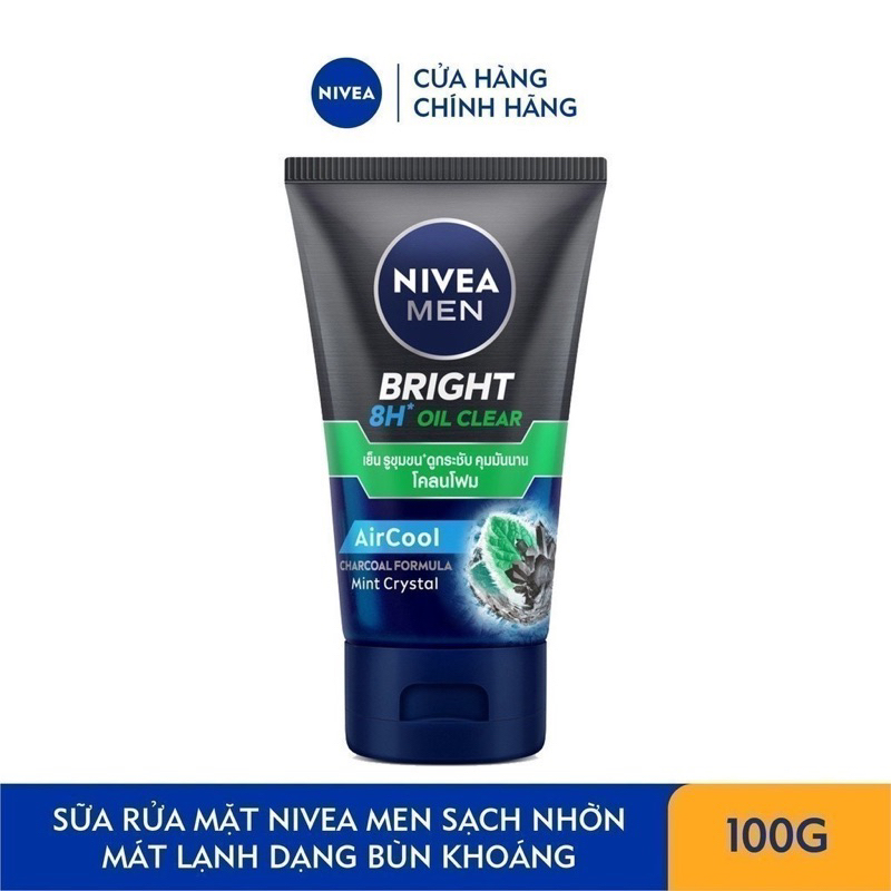 Sữa Rửa Mặt Nivea men Nam 100g