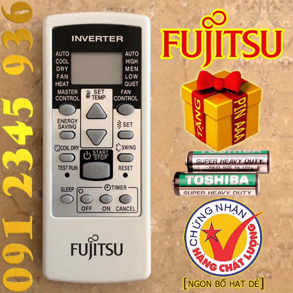 Remote FUJITSU - Điều khiển FUJITSU 