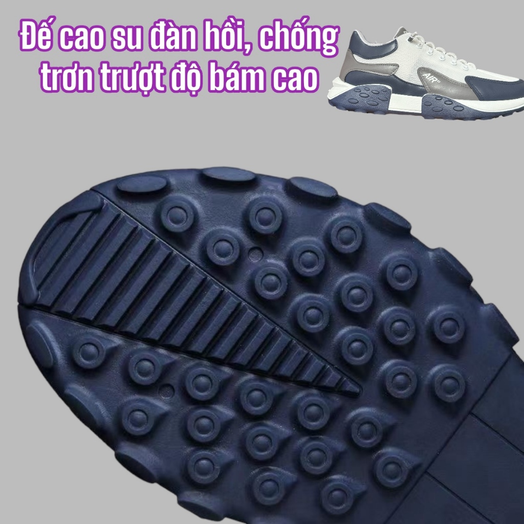 Giày thể thao nam phong cách HÀN QUỐC bản nâng cấp THÂN vải dệt êm thoáng  , Shoes Sneaker