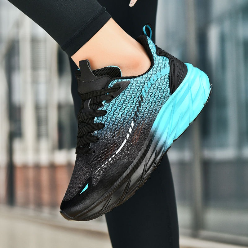 Giày thể thao chạy bộ tập Gym nam nữ ngừa trơn trượt 2025 nhẹ êm thoáng,vải lưới kháng nước siêu bền