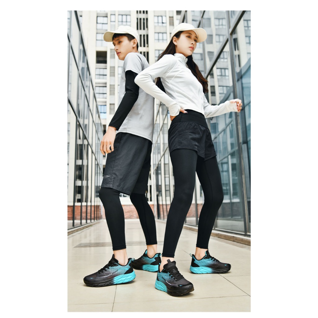 Giày thể thao chạy bộ tập Gym nam nữ ngừa trơn trượt 2025 nhẹ êm thoáng,vải lưới kháng nước siêu bền