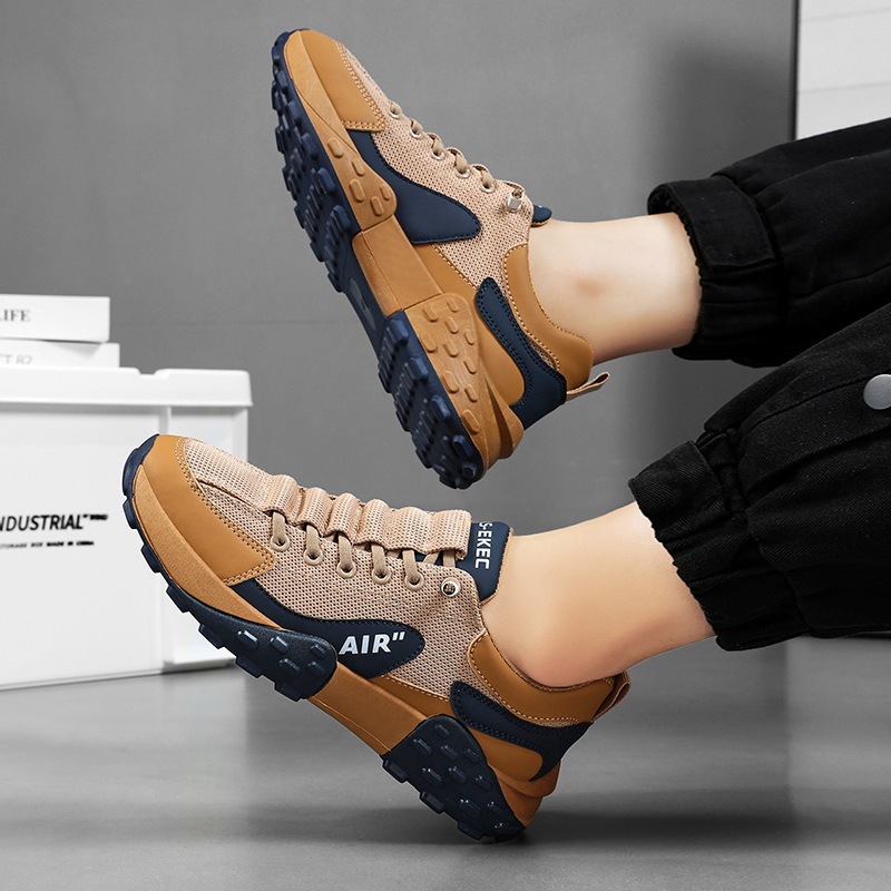 Giày thể thao nam phong cách HÀN QUỐC bản nâng cấp THÂN vải dệt êm thoáng  , Shoes Sneaker