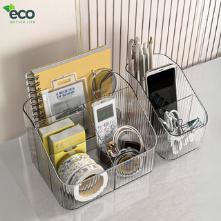 Hộp đựng mỹ phẩm để bàn đa năng ECO, hộp để đồ đa năng trong suốt chất liệu nhựa Acrylic