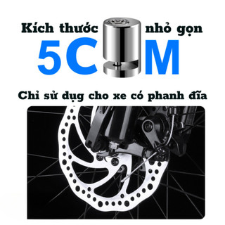 Khóa phanh đĩa xe máy ECO chống trộm làm từ thép nguyên khối thiết kế thông minh an toàn tuyệt đối