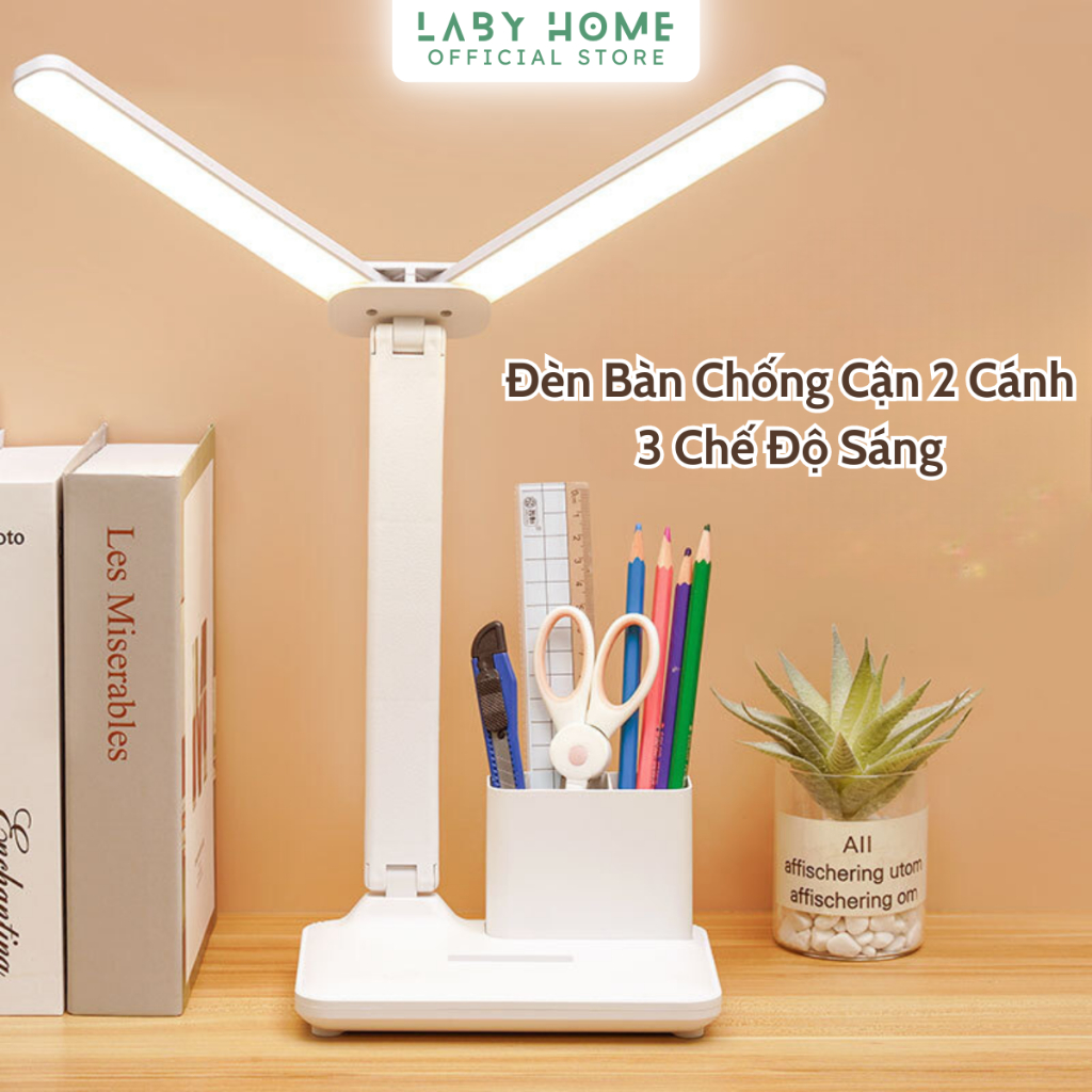 Đèn Bàn Học Hỗ Trợ Bảo Vệ Mắt - Hình ảnh thực tế