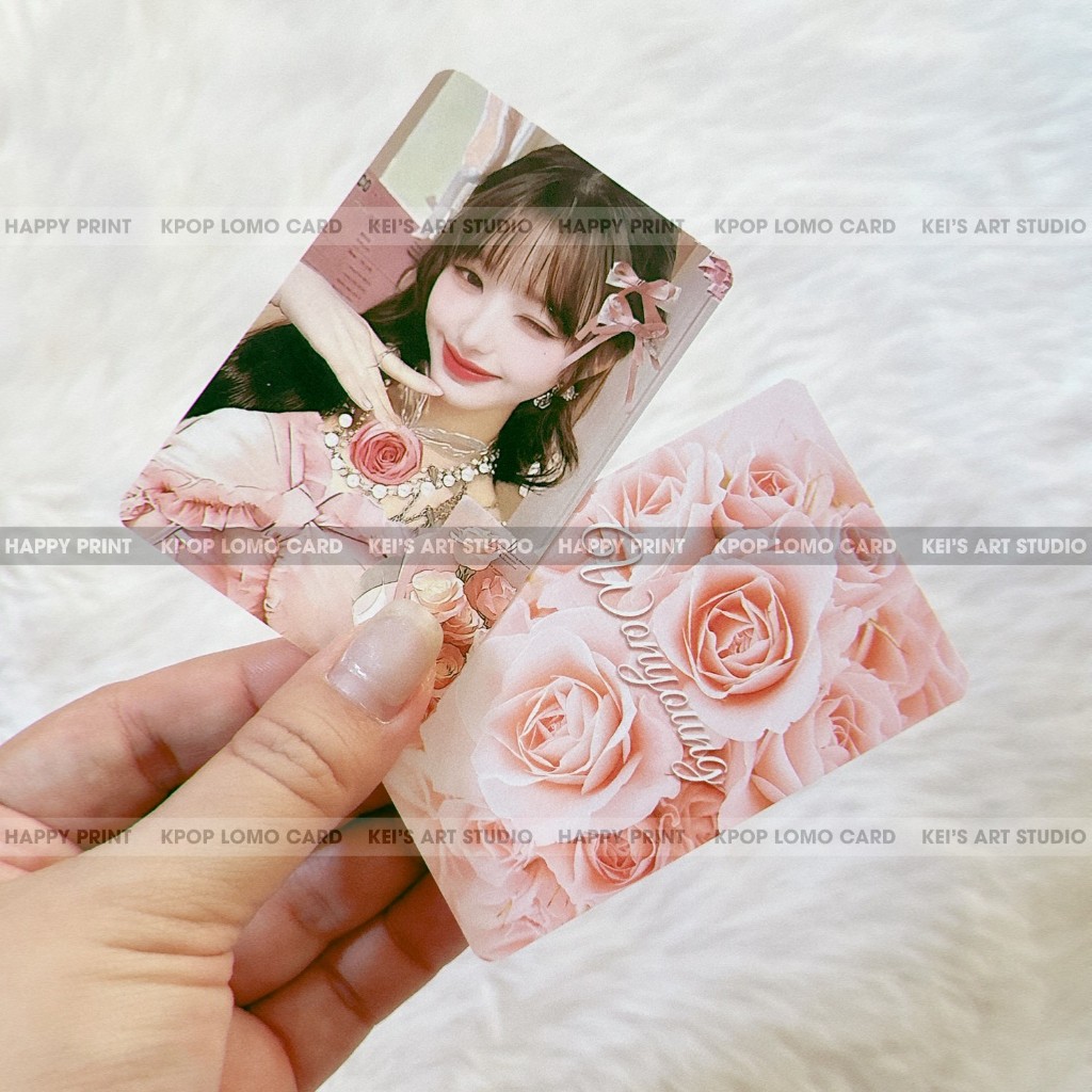 CARD WONYOUNG fanmade Trung (55x85 - cán bóng bo góc) - mặc định df, đọc kĩ mô tả
